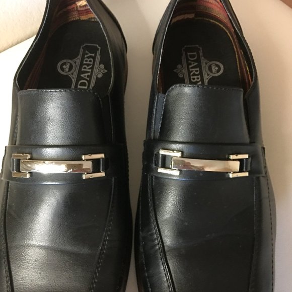 DARBY Men's Black Bike-Toe Slip-On Loafer - Picture 5 of 15